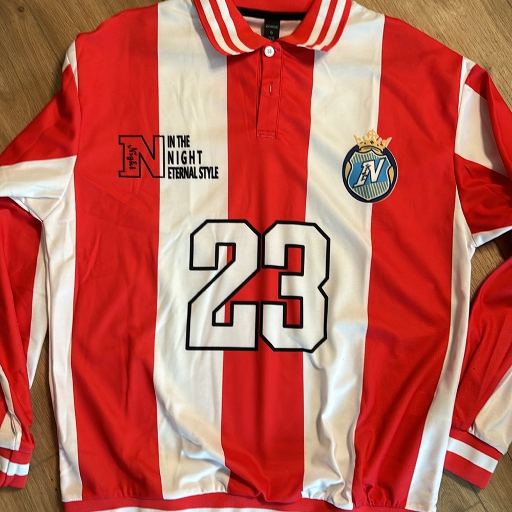 ROMWE POLO LONG SLEEVE SHIRT